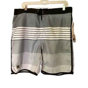 NWT Zonal Men's Swim Trunks/Board Shorts Lined 2XL